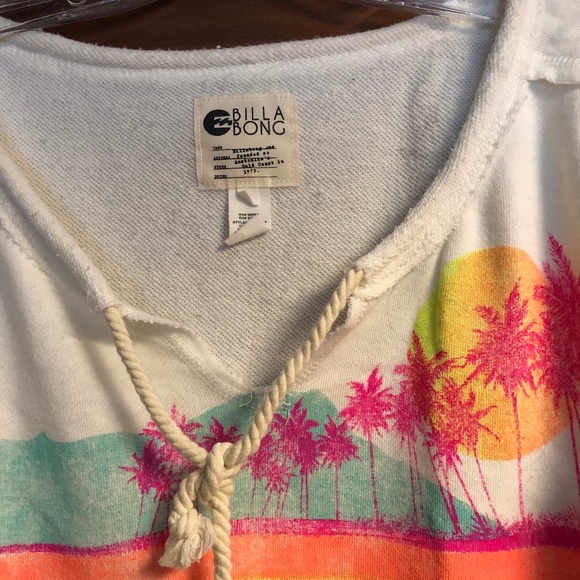 Vintage Billa Bong crop hoodie - Picture 3 of 3